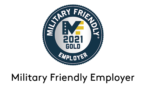 Military Friendly 2021 Badge