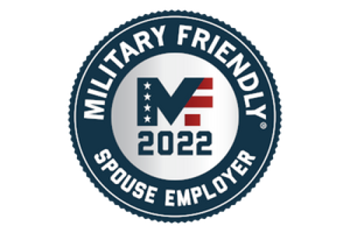 Military Friendly Spouse Employer Badge 2022